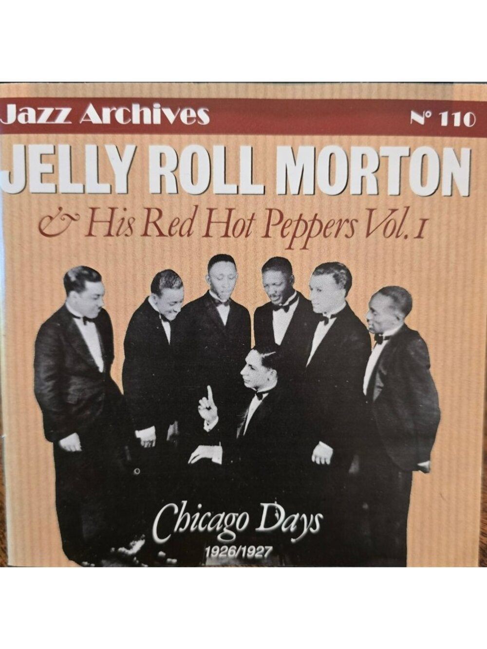 Jelly Roll Morton & His Red Hot Peppers Vol. 1 Chicago Days No. 110 CD  37936cd